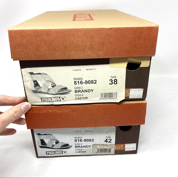 Pikolinos Alcudia 816-9082 sandals Brandy castor - Picture 8 of 9